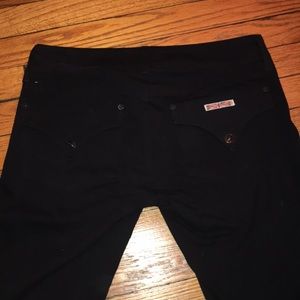 Hudson stretch black leggings